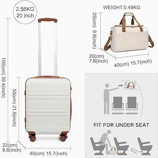 Set 2 Valises de voyage dimensions Set 2 Valises de voyage dimensions