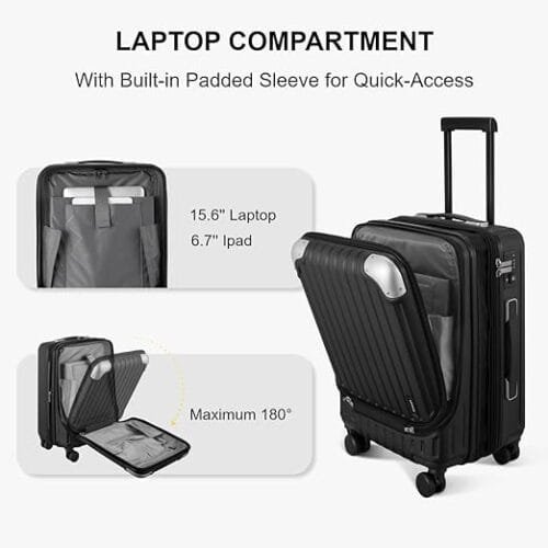Valise Cabine Extensible ABS+PC specification